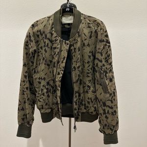 ELEVEN PARIS Camo Bomber Jacket